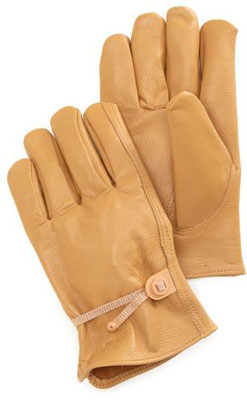 7. Carhatt Men's Full Grain Leather Driver Work Glove
