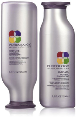 3. Pureology Hydrate Shampoo 8.5oz and Hydrate Conditioner 8.5 oz duo, Best Shampoo for Color Treated Hair Reviews