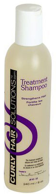 4. Curly Hair Solutions Treatment Shampoo, 8 Ounce
