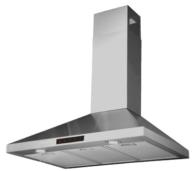 7.Kitchen Bath Collection STL75-LED Stainless Steel Wall-Mounted Kitchen Range Hood