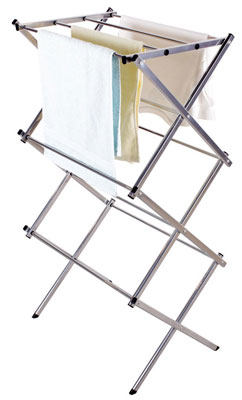 3. StorageManiac Compact Durable Clothes Drying Rack