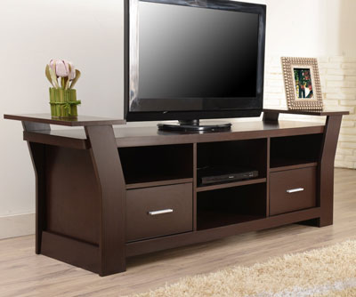 9. Furniture of America Torena Multi-Storage TV Stand
