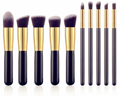 1. BS-MALL(TM) Premium Synthetic Kabuki Makeup Brush Set, Top 10 Best Makeup Brush Sets In 2020 Reviews