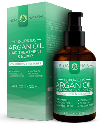 10. Argan Oil Hair Treatment - The Best Leave-in Conditioner for Vibrant Color & Volume Growth