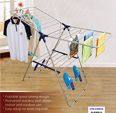 1. CRESNEL Premium Quality Stainless Steel Clothes Drying Rack