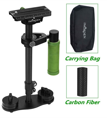 7. IMORDEN Carbon FiberS-40c Handheld Camera Stabilizer with Quick Release for DSLR and Video Camera