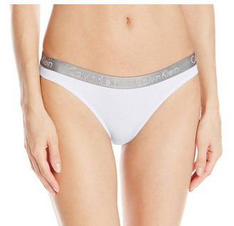 11. Calvin Klein Women's Radiant Cotton Thong Panty