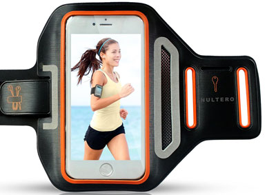 9. Reflective Sports Armband by Nultero, Super High Visibility
