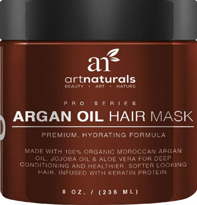 3. Art Naturals Argan Oil Hair Mask, Deep Conditioner 8 Oz