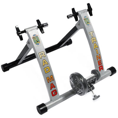 5. RAD Cycle Products Indoor Portable Magnetic Work Out Bicycle Trainer