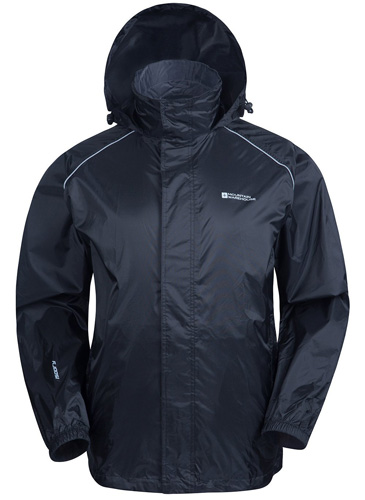 #11. Mountain Warehouse Pakka Mens Waterproof Rain Jacket Lightweight