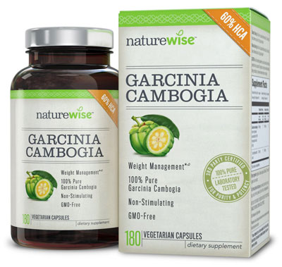 4. NaturalWise Garcinia Cambogia Extract, HCA Appetite Suppressant and Weight Loss