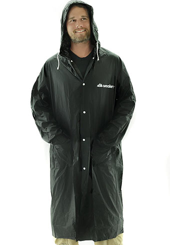 #22. Long Size Hooded Raincoat