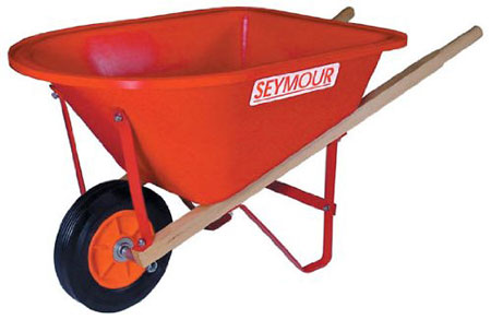 3. Seymour Lightweight Wheelbarrow