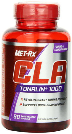 9. MET-Rx CLA-Tonalin 1000 Diet Supplement Capsules, 90 Count