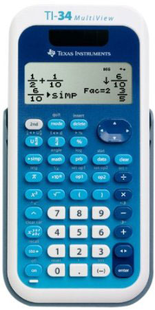 7. Texas Instruments TI-34 MultiView