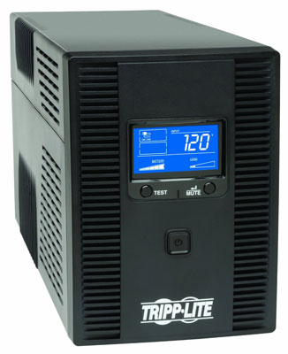 6. Tripp Lite SMART 1500LCDT 1500VA 900W UPS Smart LCD Battery Back Up AVR 120V USB Coax RJ45