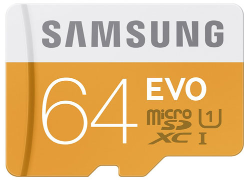 3. Samsung 64GB Memory Card