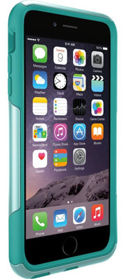 11. The Otter Box Commuter iPhone 6 Plus And 6S Plus Case Aqua Sky