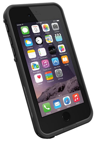 4. LifeProof FRE iPhone 6 ONLY Waterproof Case(4.7’’ Inch Version)-Retail Packaging-BLACK