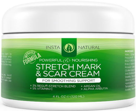4. Stretch Mark & Scar Cream- InstaNatural
