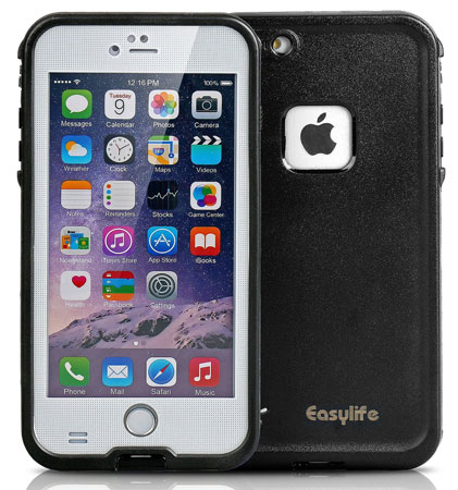 2. iPhone 6 Waterproof Case Easy LifeR [Elegant Adventure Series] IP 68 Certified 6.6 ft Underwater Waterproof, Shockproof Dirtproof Case Cover For iPhone 6 4.7 Inch (White)