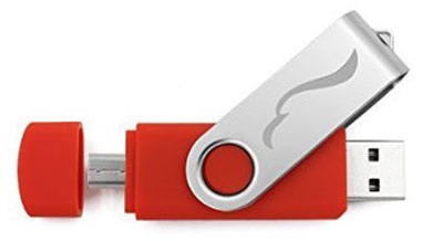 10. Techkey OTG USB Flash Drive