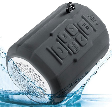 6. Water Resistant Rugged Bluetooth Speaker