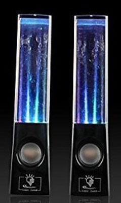 2. SINGARE USB Powered Water Dancing Speakers