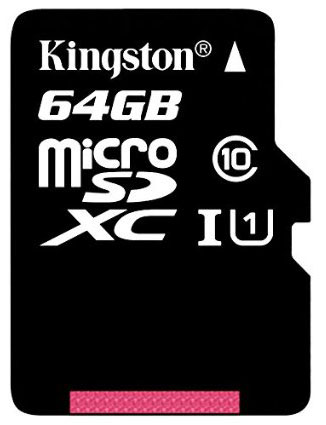 13. Kingston Digital 64GB micro SDXC Read Card