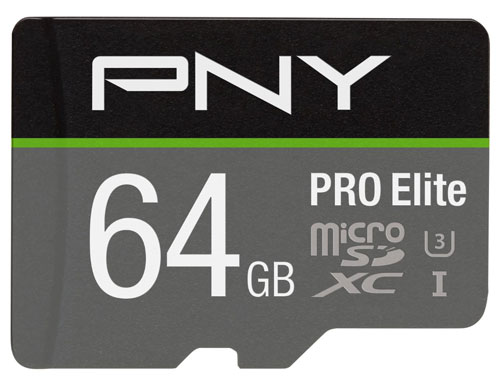 10. PNY U3 PRO Elite MicroSD Card