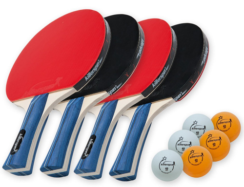 10.Killerspin JETSET 4 Table Tennis Paddle