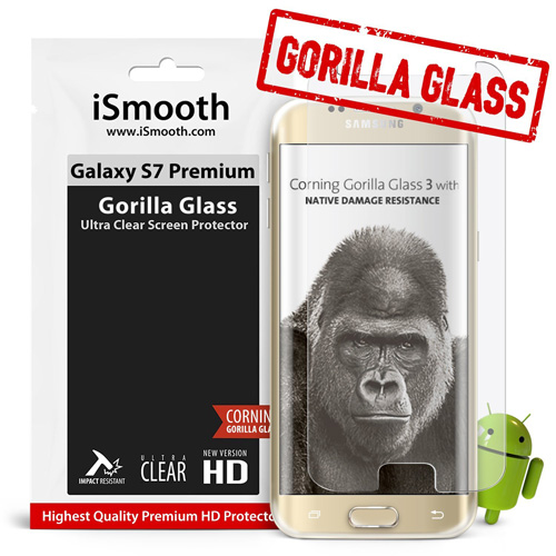 #1. Samsung Galaxy S7 Gorilla Glass Screen Protector