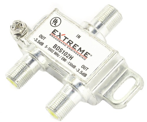 #2. Extreme 2 way Cable Splitter 