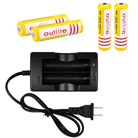 7. Outlite 3.7v Lithium Ion Battery Charger 