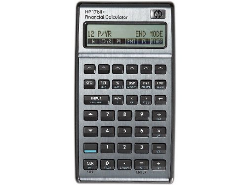 7. HP 17BII+ Financial Calculator 