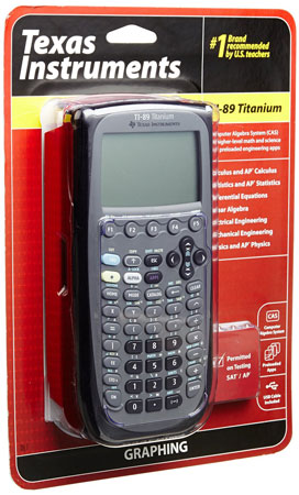 10. Texas Instruments TI-89 Titanium Graphing Calculator.