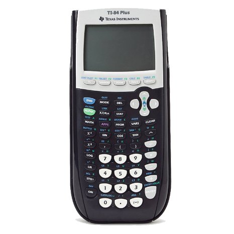 2. Texas Instruments TI-84 plus graphics calculator, black