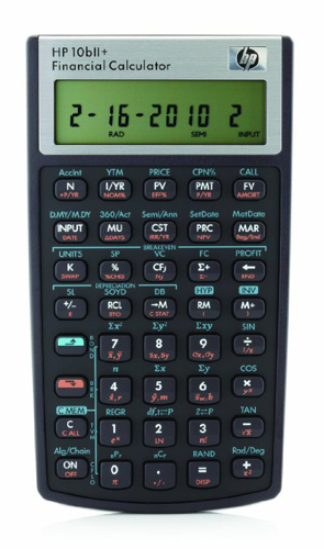 1. HP 10bII+ Financial Calculator (NW239AA)