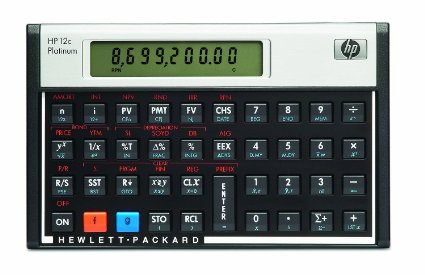 3. HP 12CP Financial Calculator 