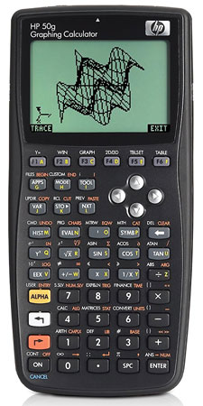 4. HP 50g Graphing Calculator.