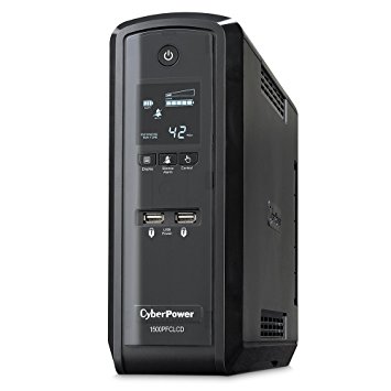 15. CyberPower CP1500PFCLCD PFC Sinewave UPS