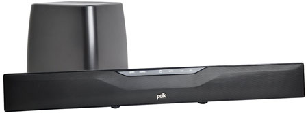 8. Polk Audio AM1500-B 31-Inch Soundbar 5000 Instant Home Theater with Wireless Subwoofer