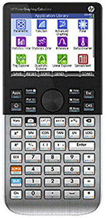 9. HP Prime Graphing Calculator. 