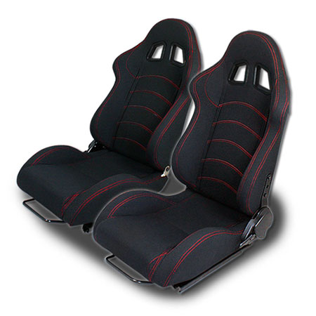 2. Type One Universal Fully Reclinable Racing Seats 