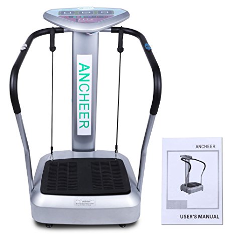 8. Ancheer Full Body Vibration Platform Fitness Massage Machine Exercise Trainer Plate 1000W