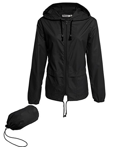 19. Meaneor Women's Rainwear Jacket 