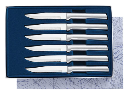 6. Radar Cutlery S6S 6-Piece Serrated Steak Knives Gift Set 