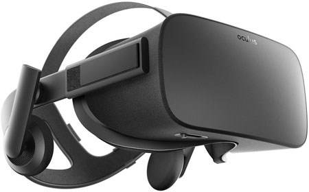 2. Oculus Rift VR Headset 