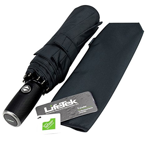 1. Lifetek travel umbrella.